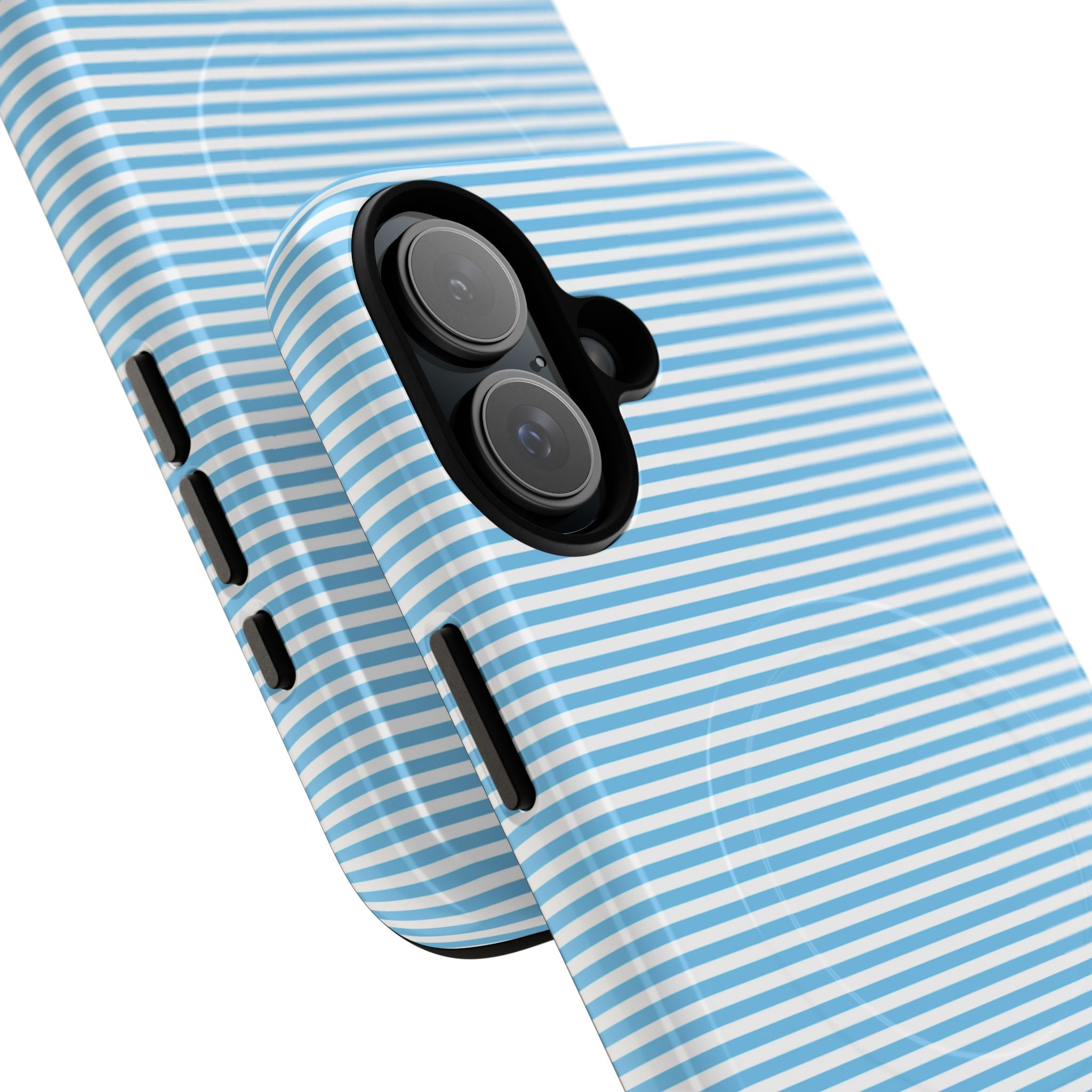 Light Blue Ribbed Phone case