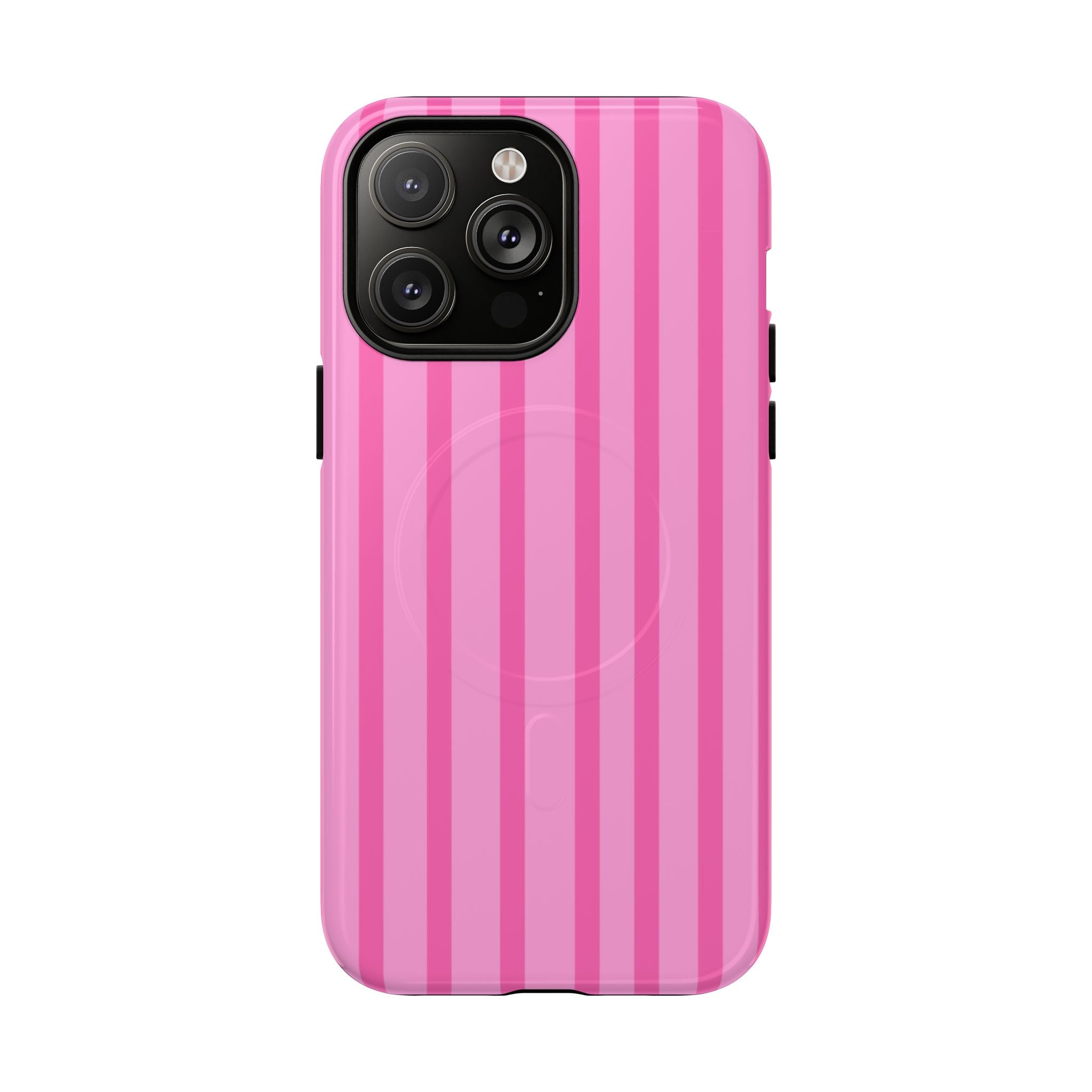 Pink Striped Phone Case