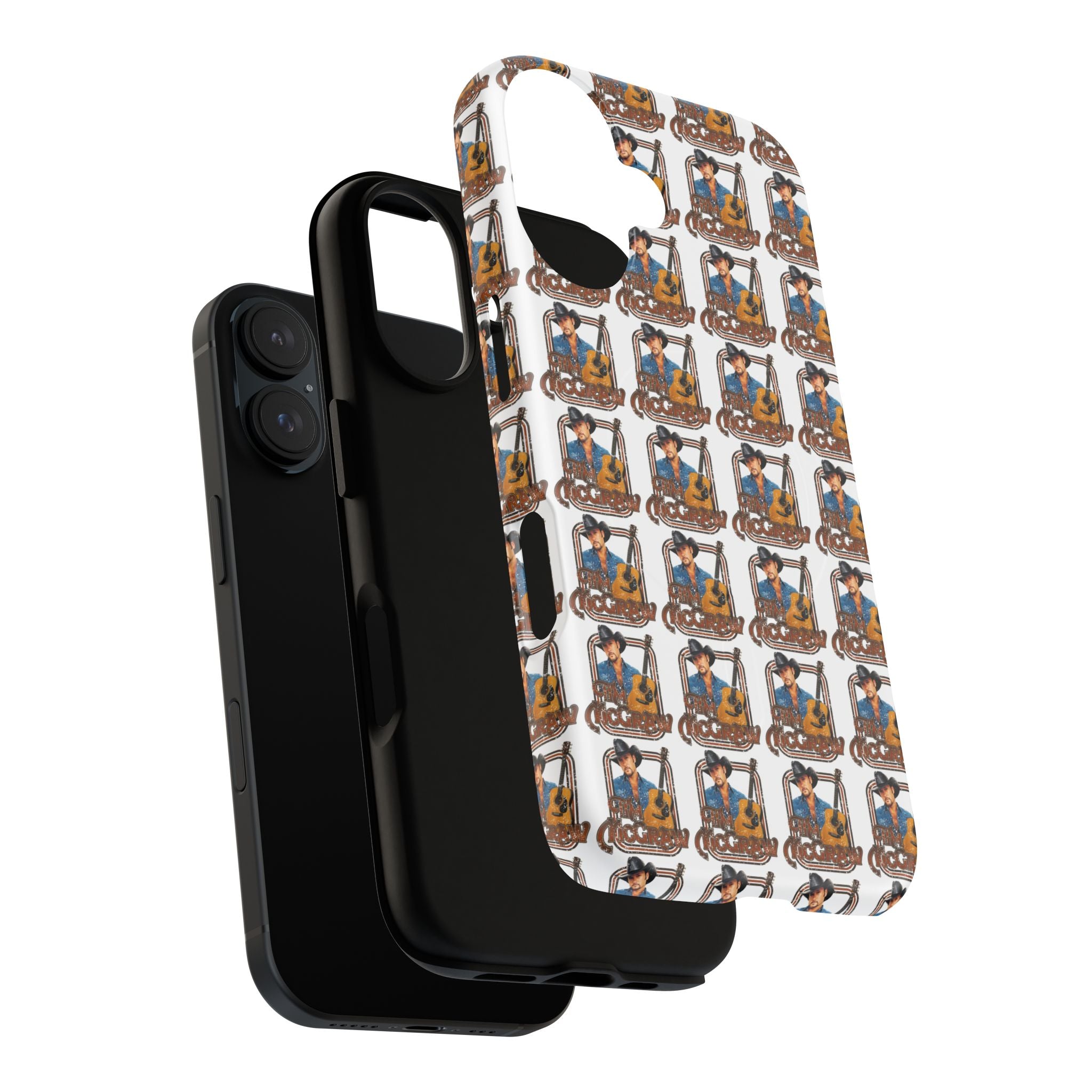 Cowboy Pattern Retro Design  Phone Case