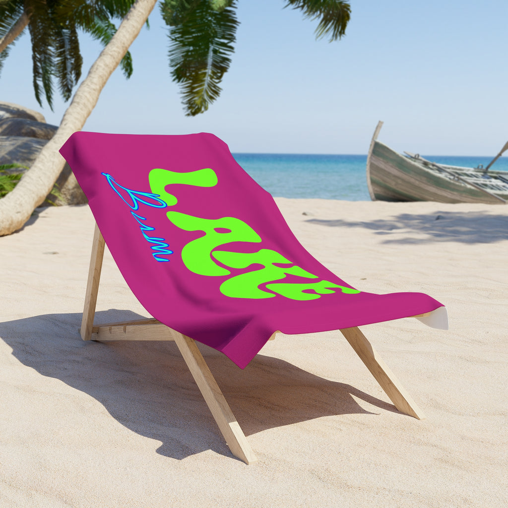 Lake Bum Beach Towel
