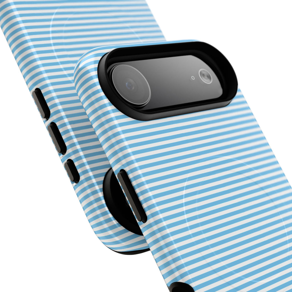 Light Blue Ribbed Phone case