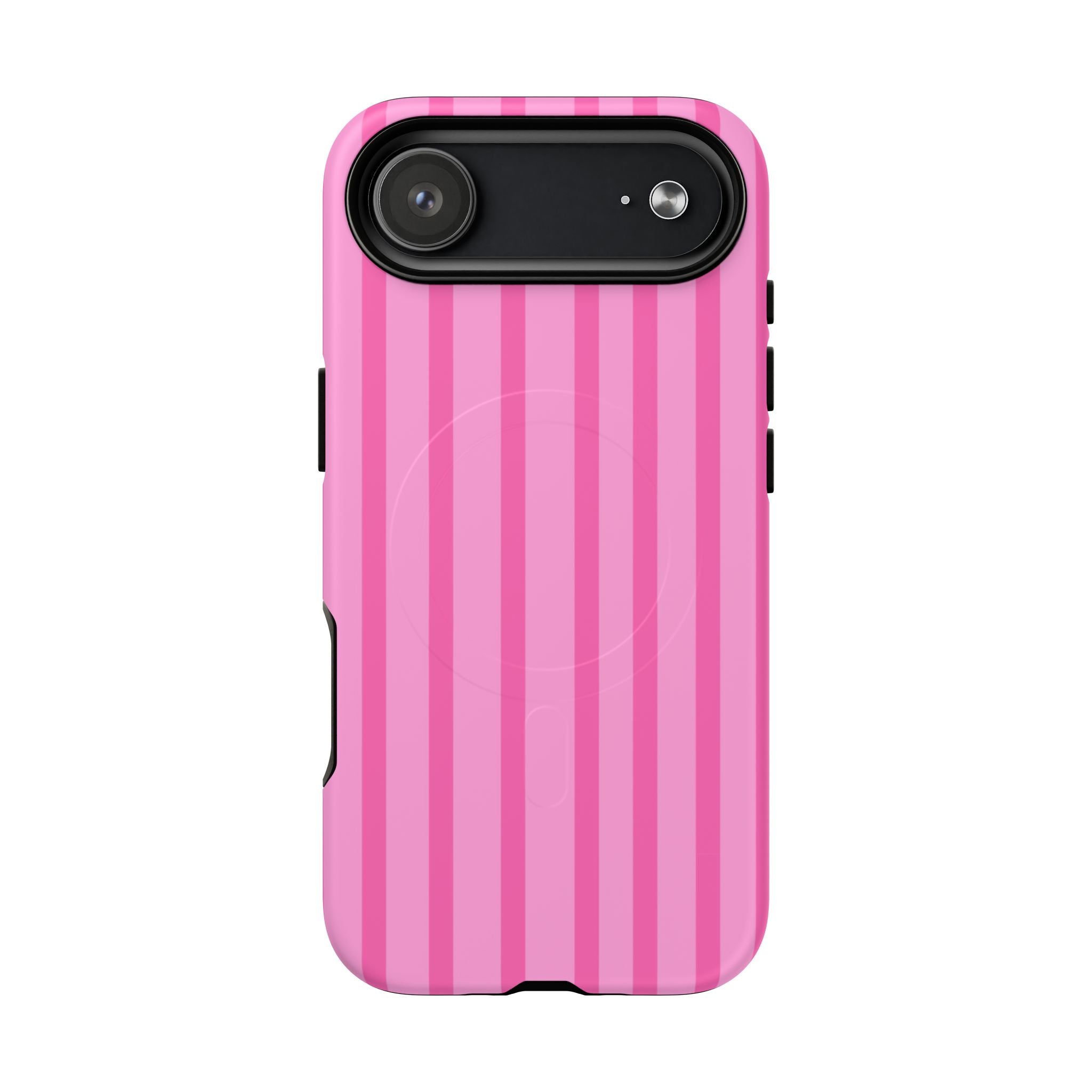 Pink Striped Phone Case