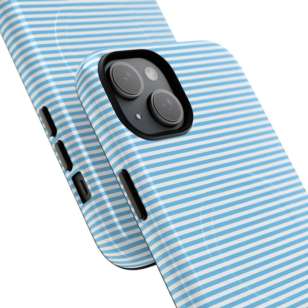 Light Blue Ribbed Phone case
