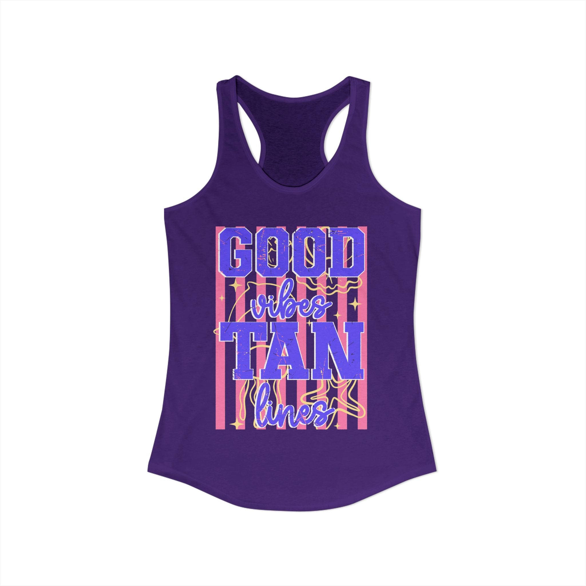 Good vibes Racerback Tank