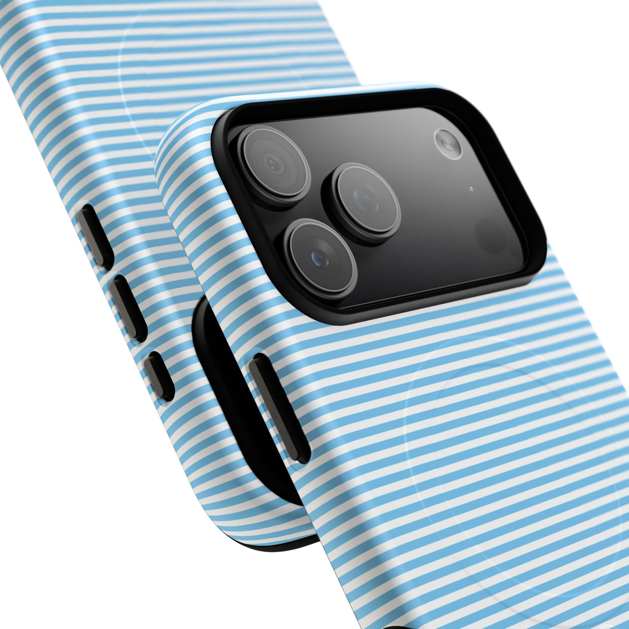 Light Blue Ribbed Phone case