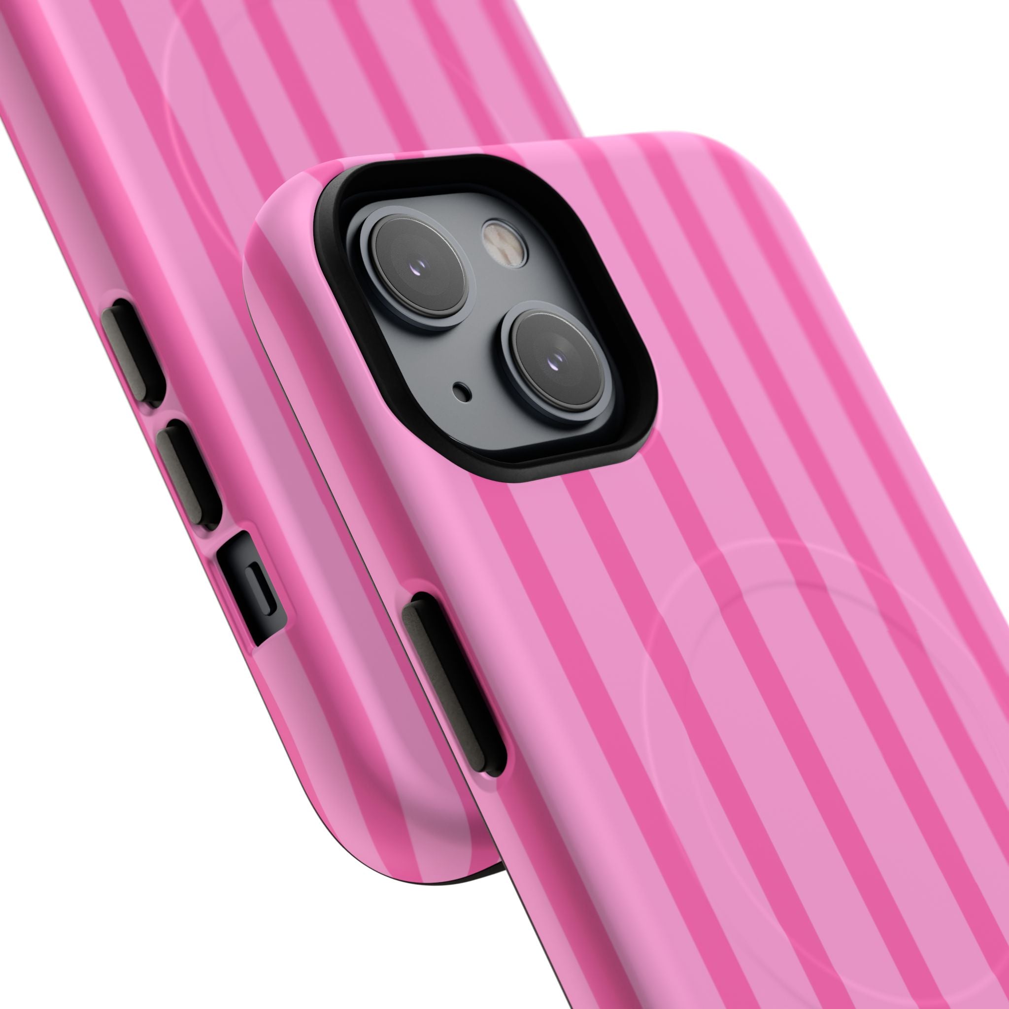 Pink Striped Phone Case