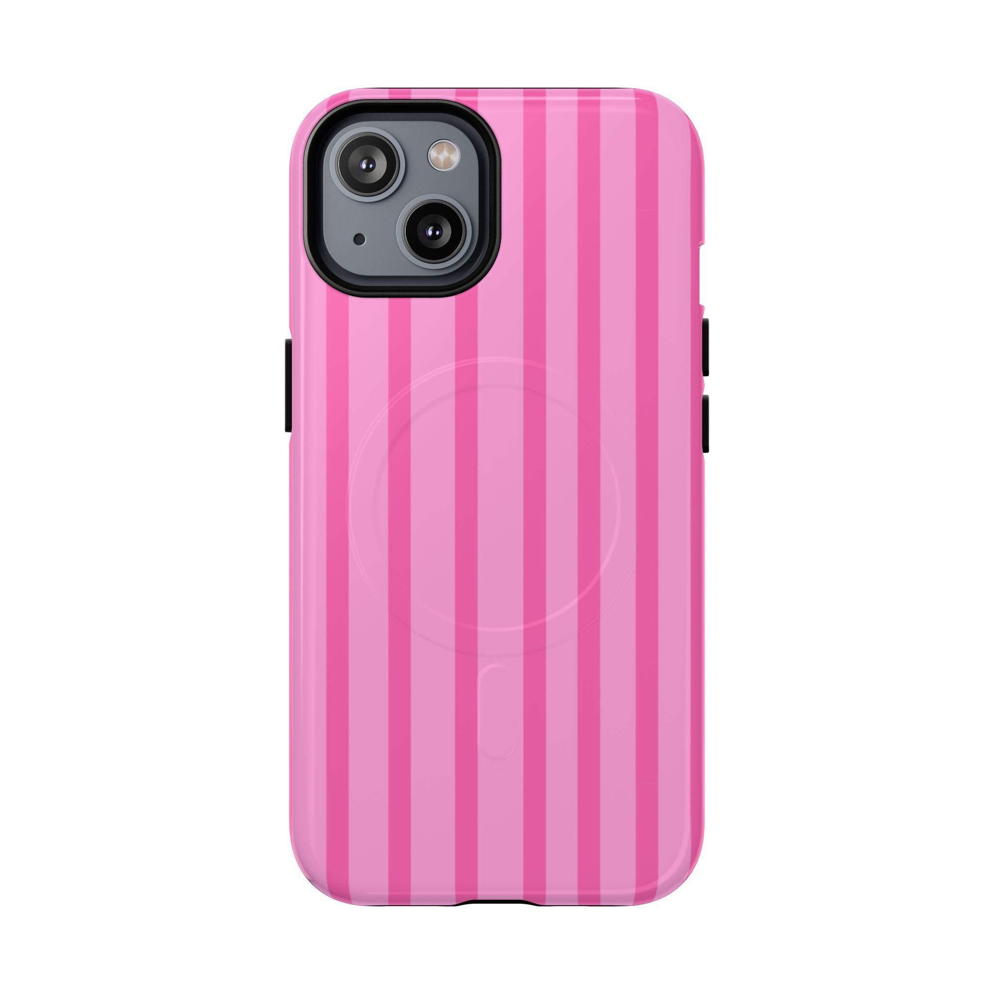 Pink Striped Phone Case