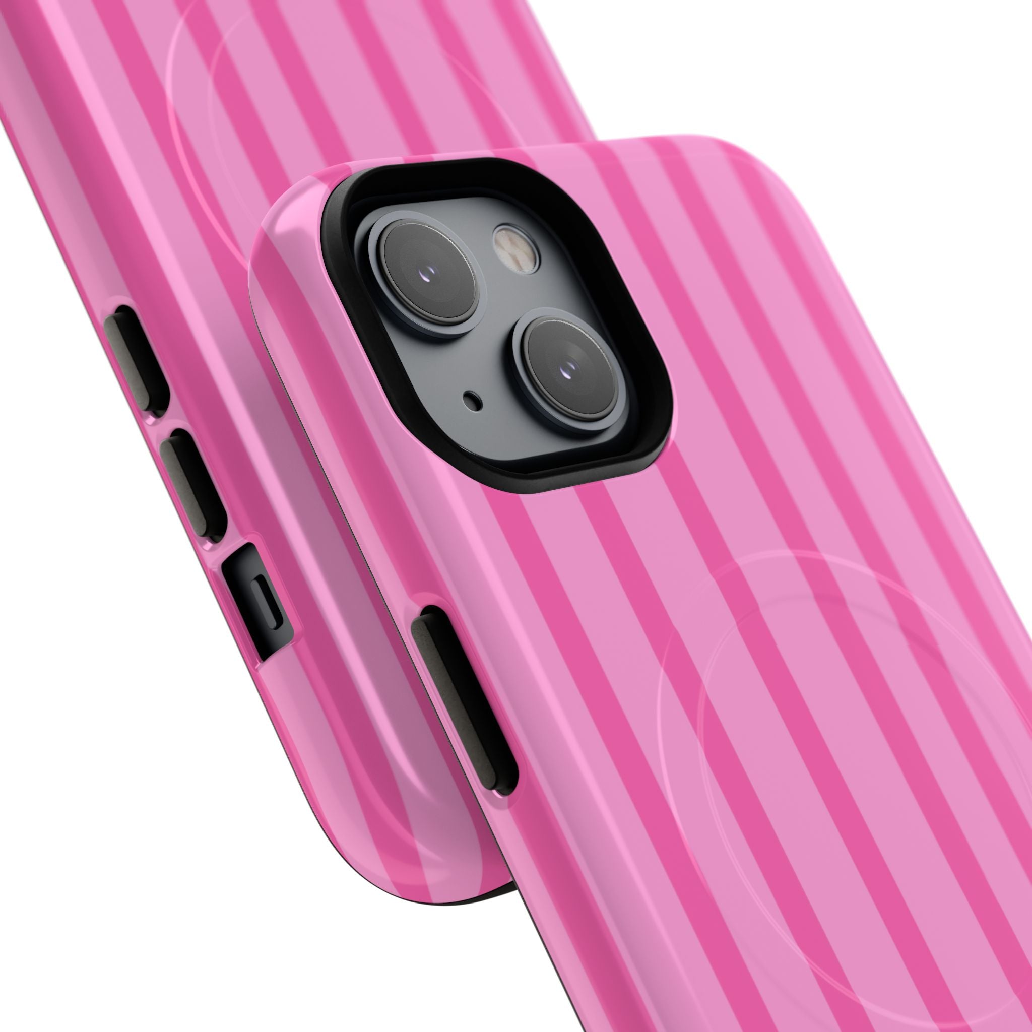 Pink Striped Phone Case