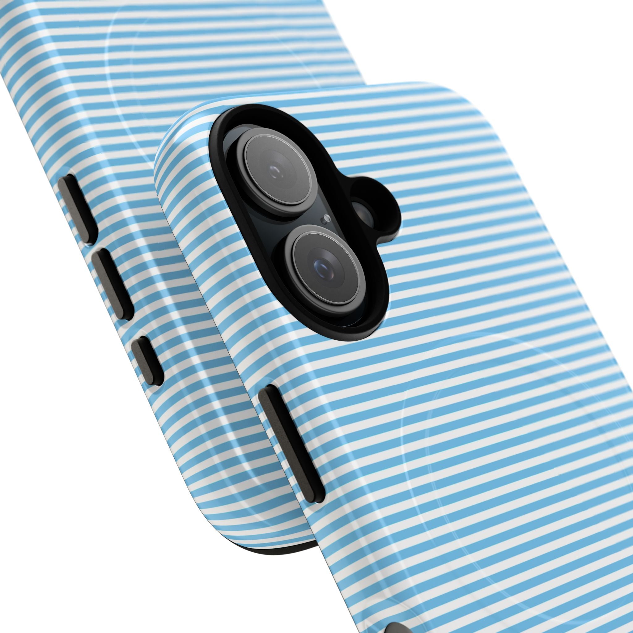 Light Blue Ribbed Phone case