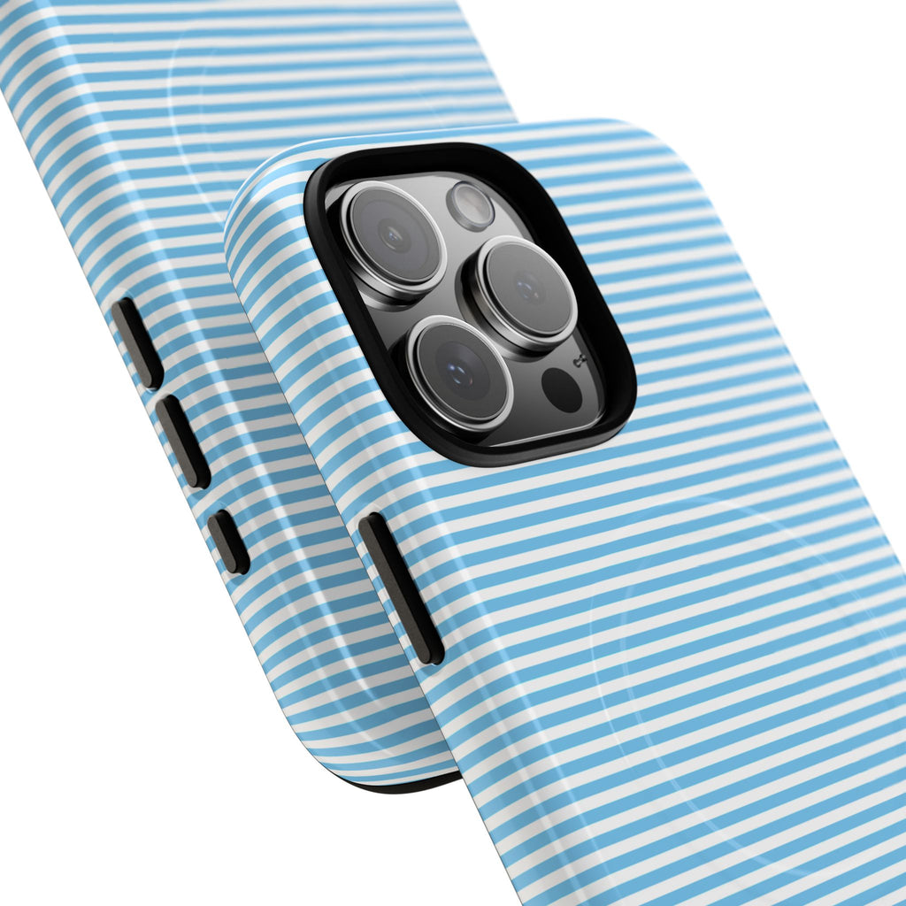 Light Blue Ribbed Phone case