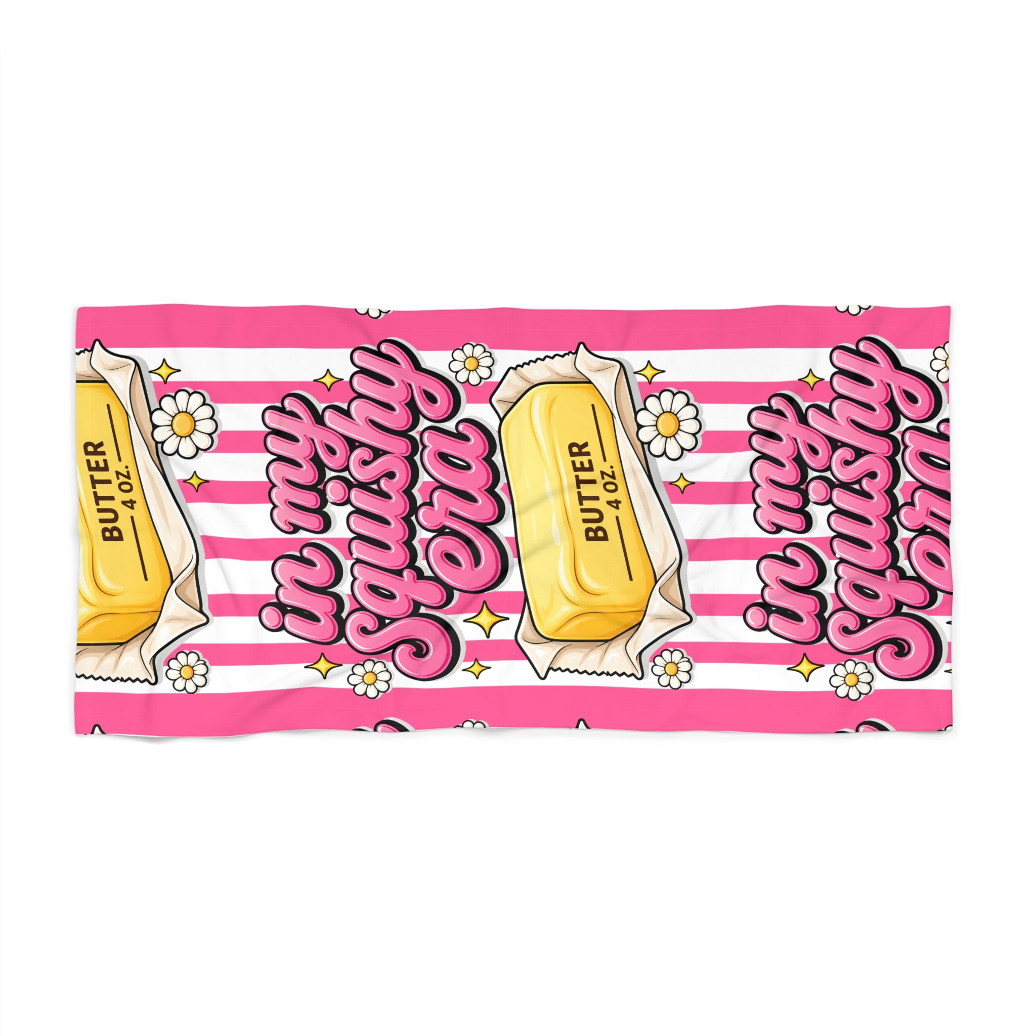 Glitter Dumpling Beach Towel