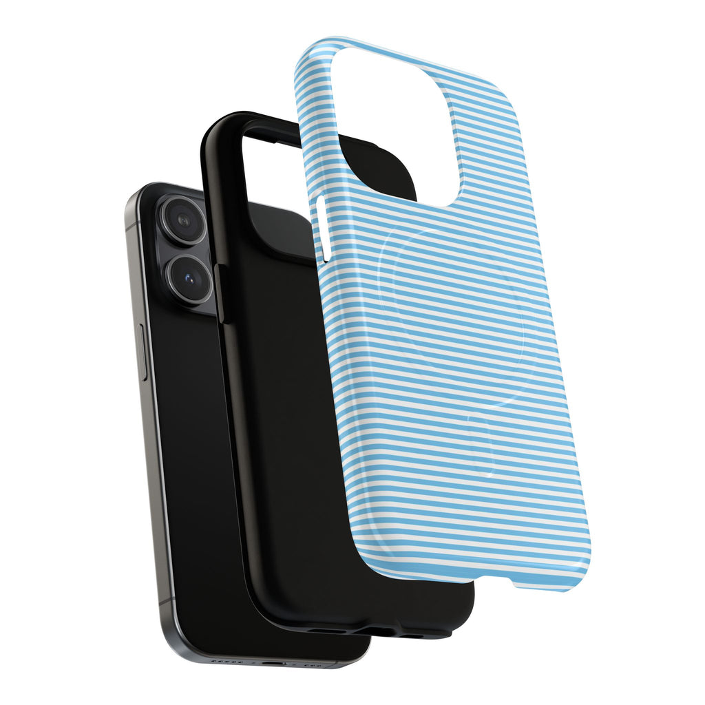 Light Blue Ribbed Phone case