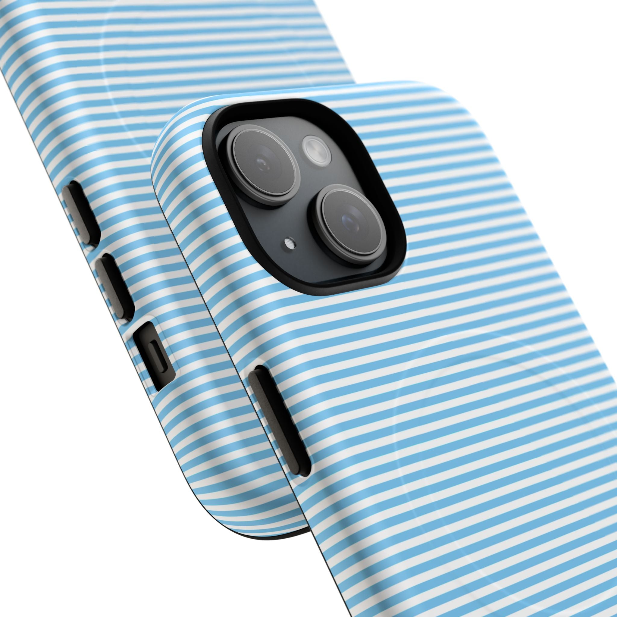 Light Blue Ribbed Phone case