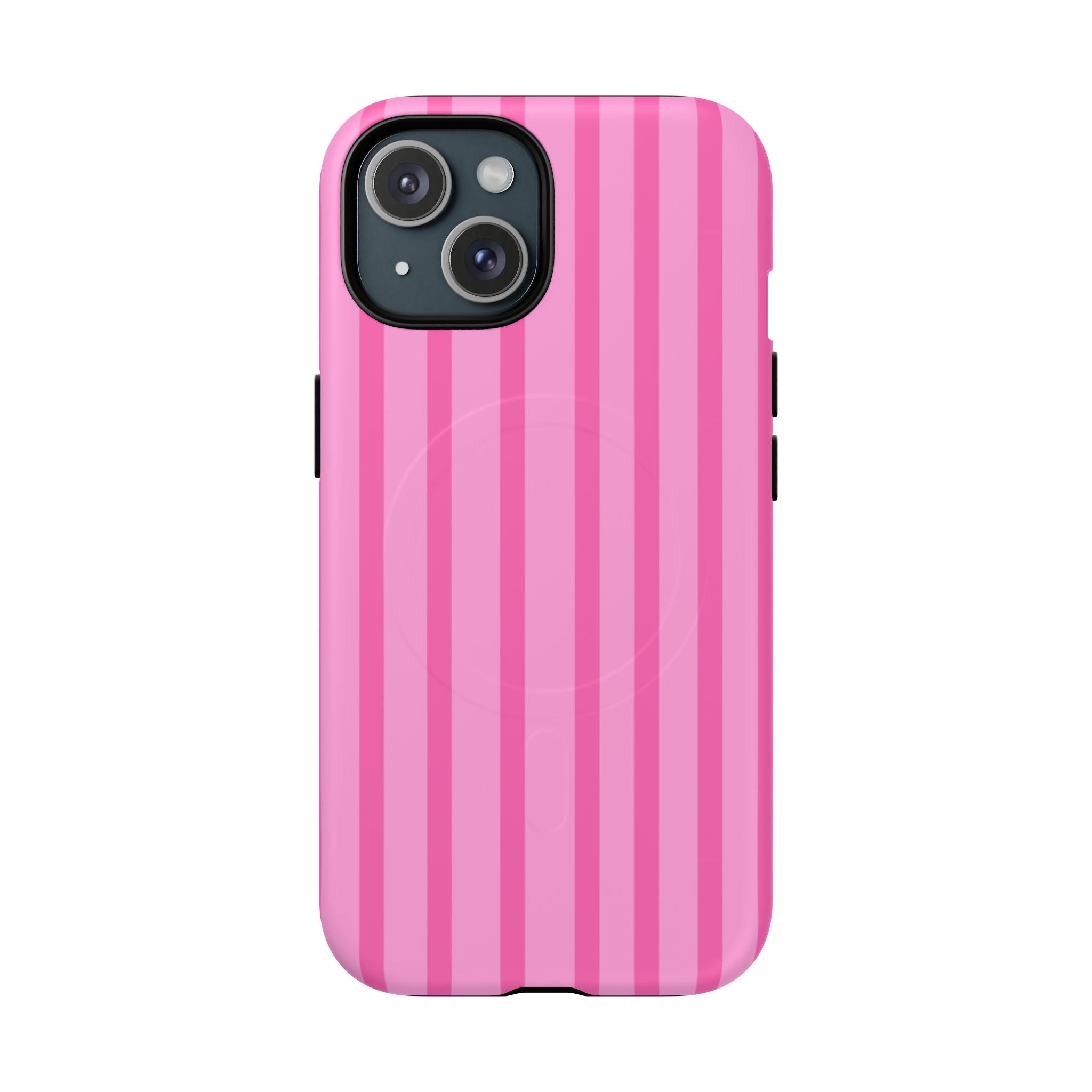 Pink Striped Phone Case