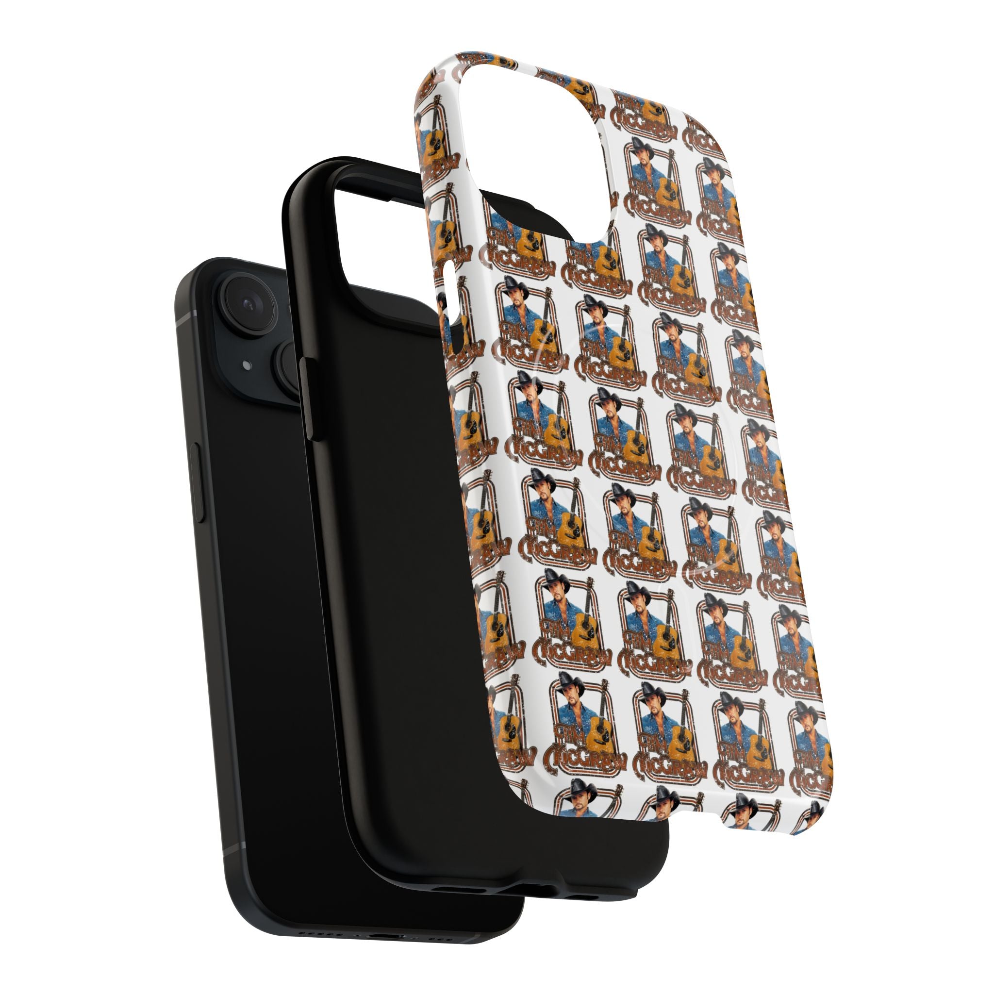 Cowboy Pattern Retro Design  Phone Case