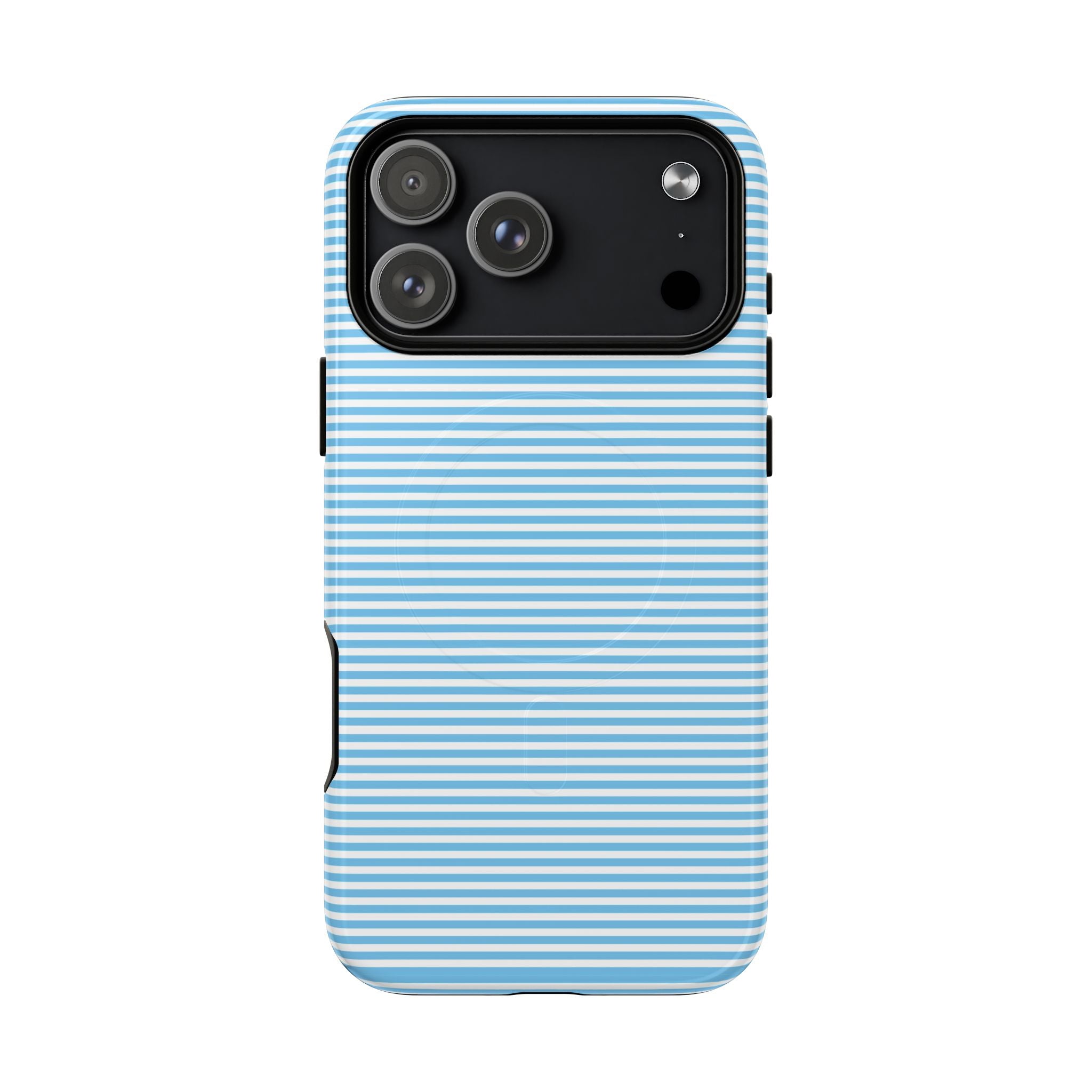 Light Blue Ribbed Phone case