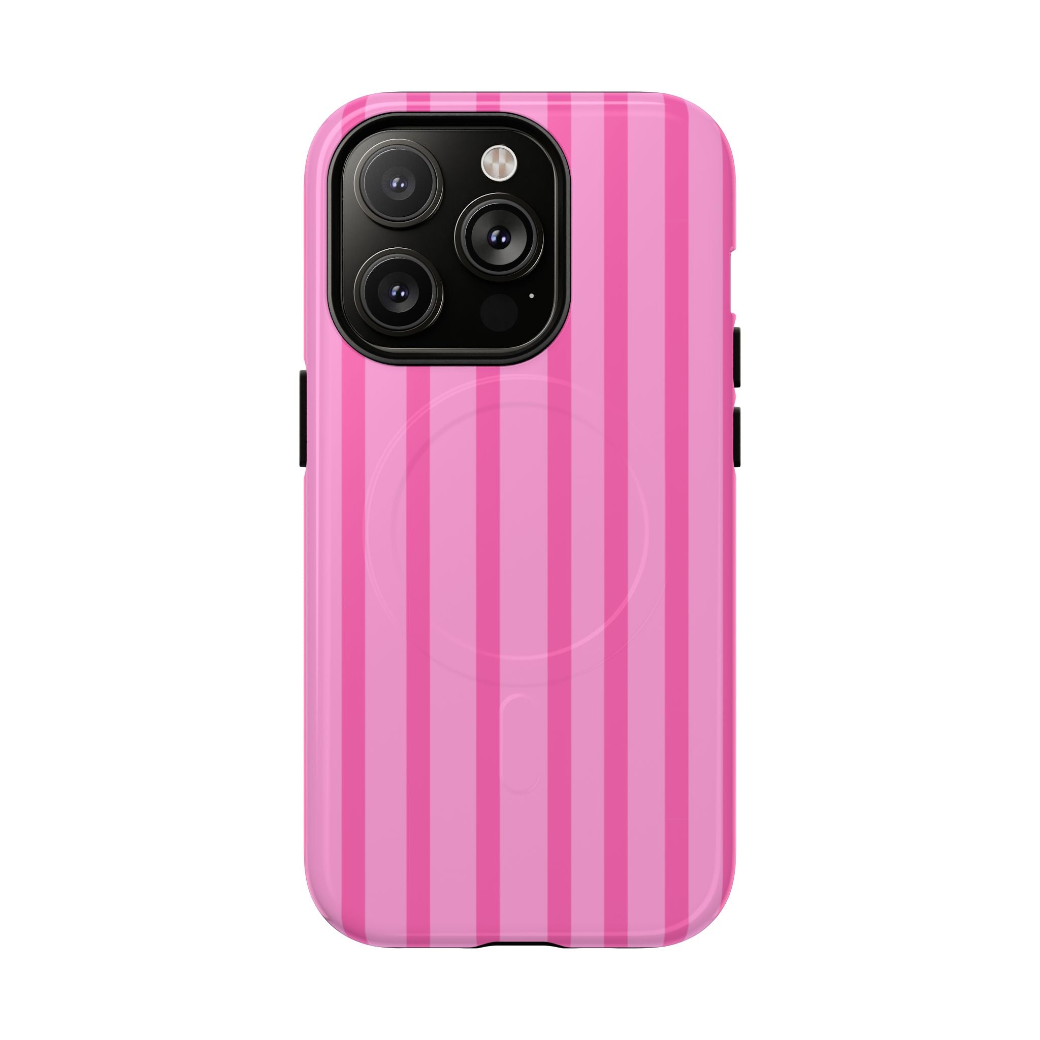 Pink Striped Phone Case
