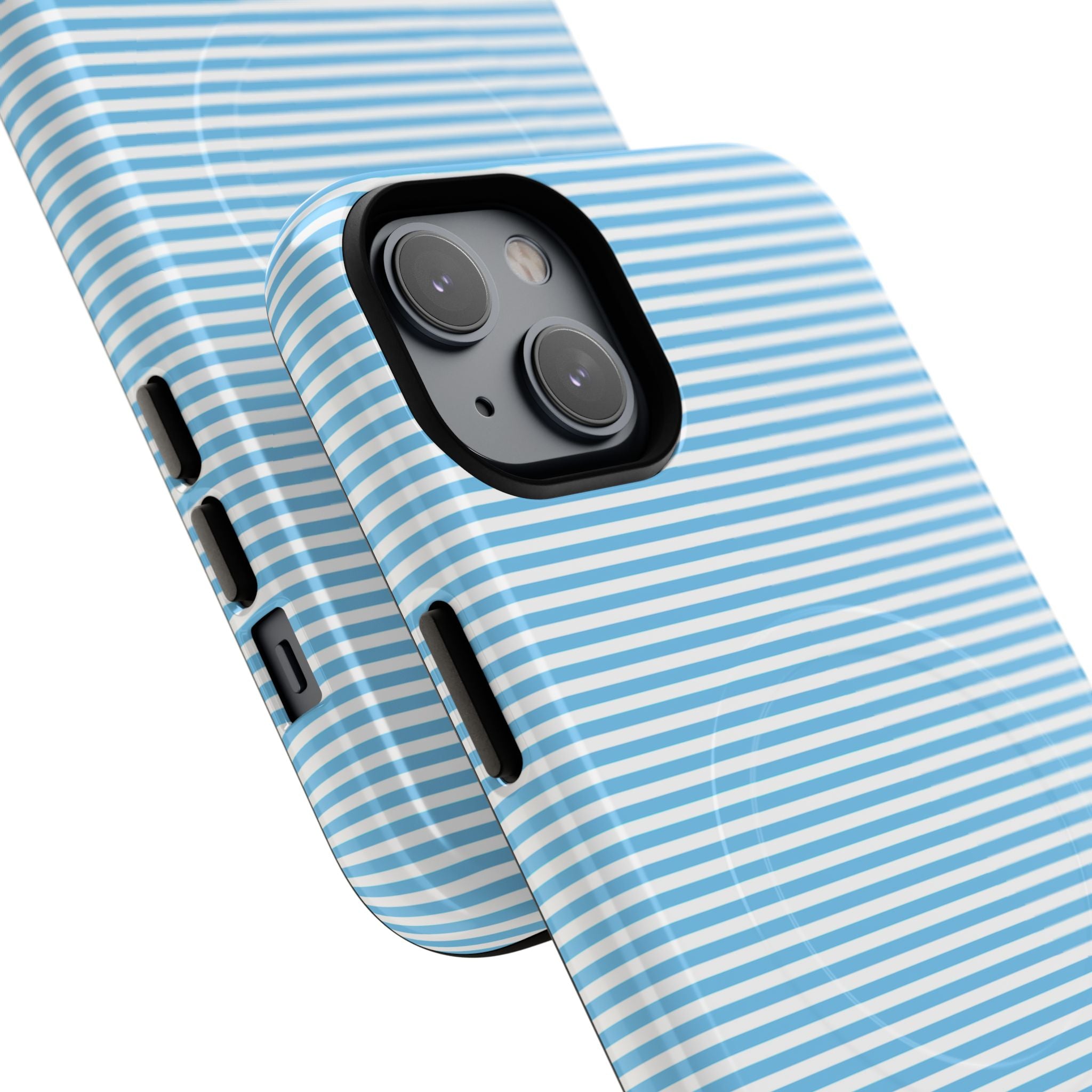 Light Blue Ribbed Phone case