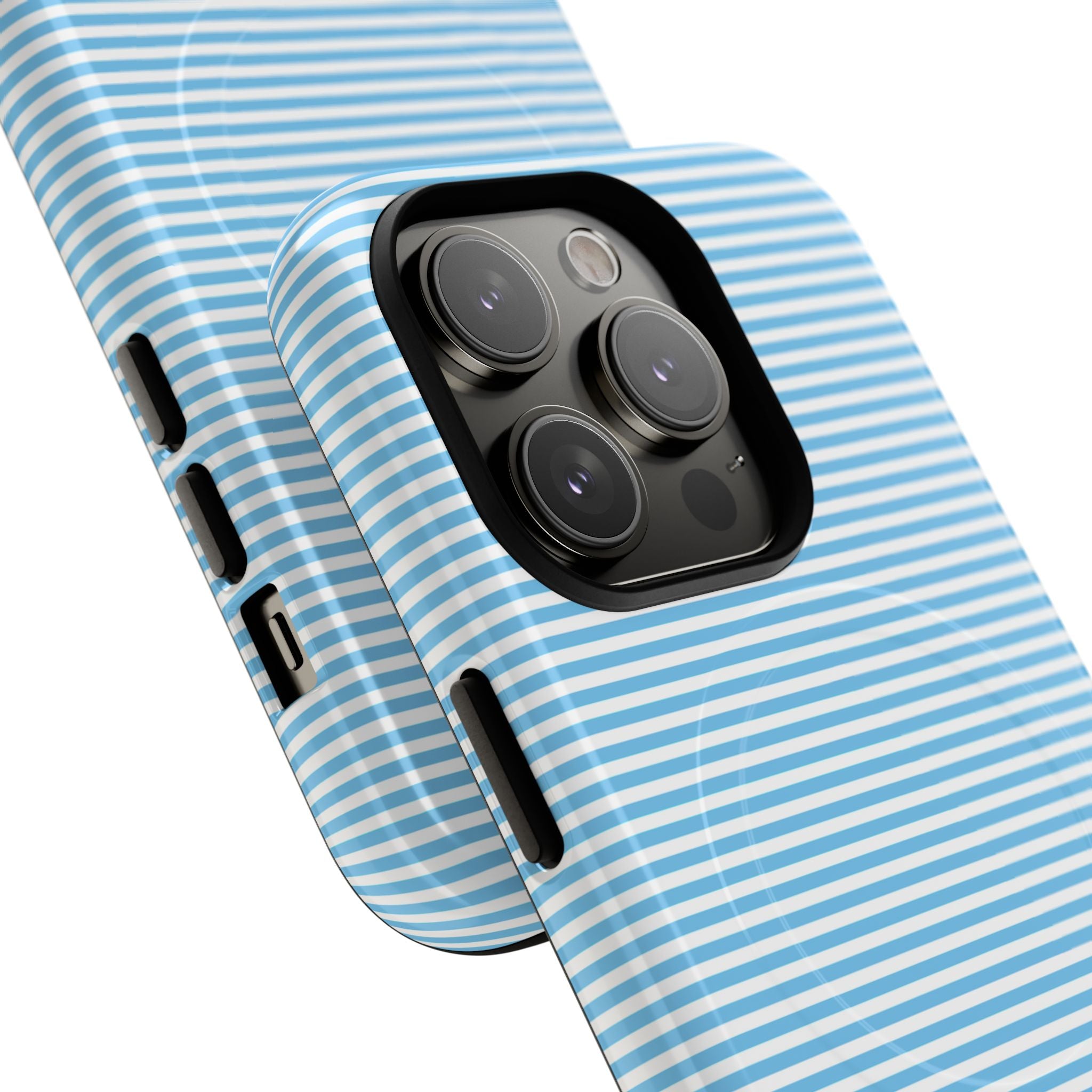 Light Blue Ribbed Phone case
