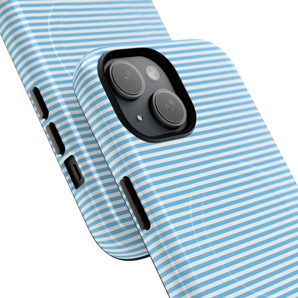 Light Blue Ribbed Phone case