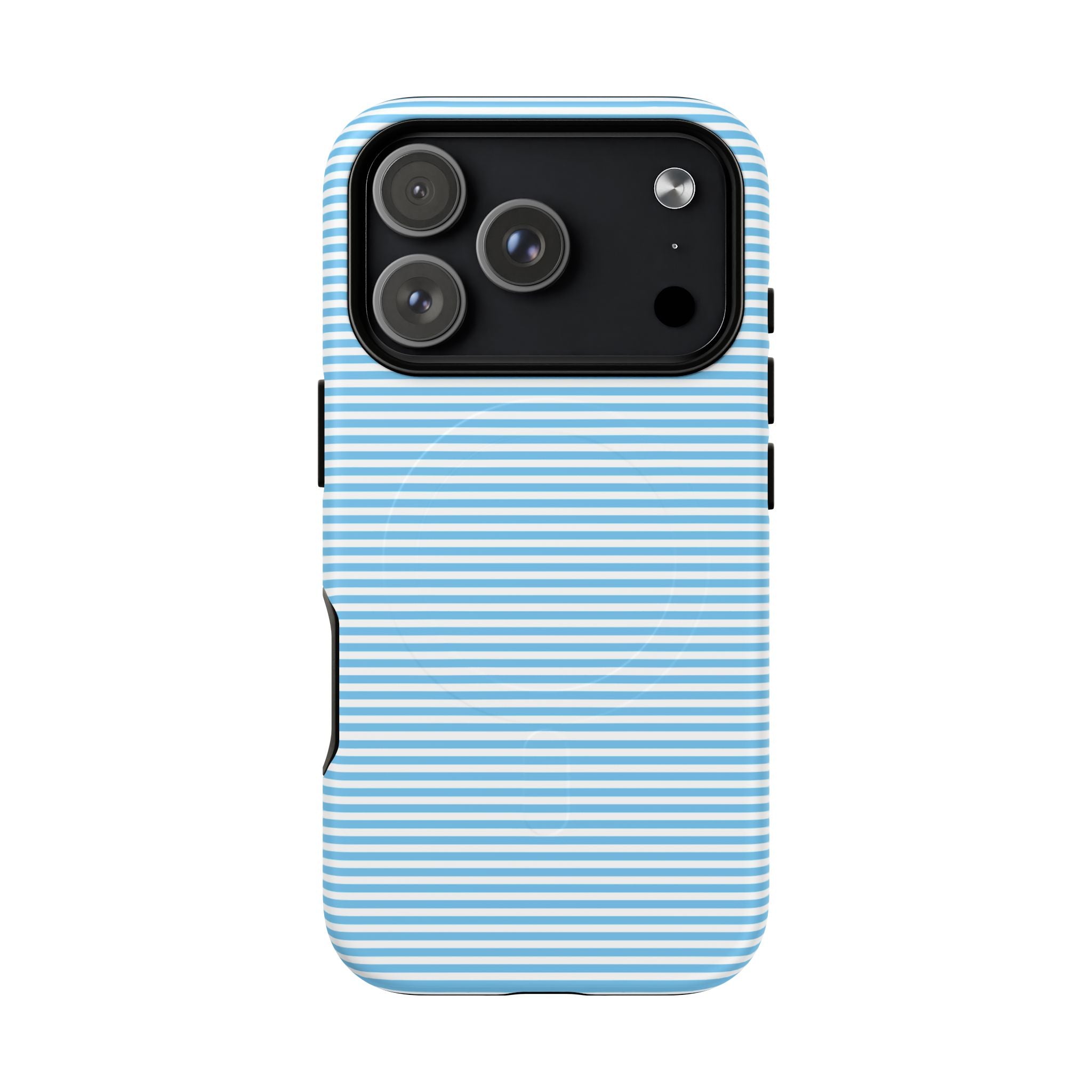 Light Blue Ribbed Phone case