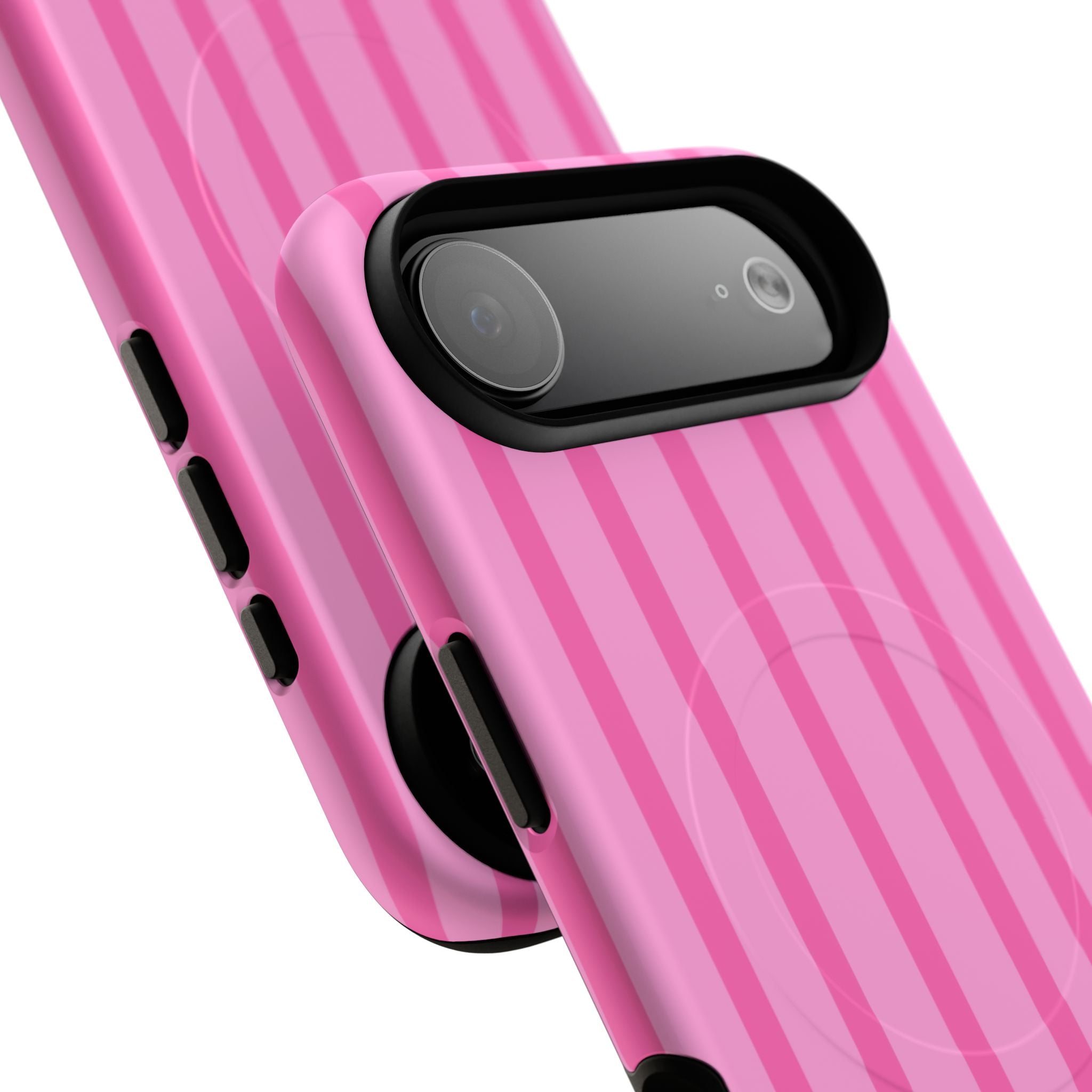 Pink Striped Phone Case