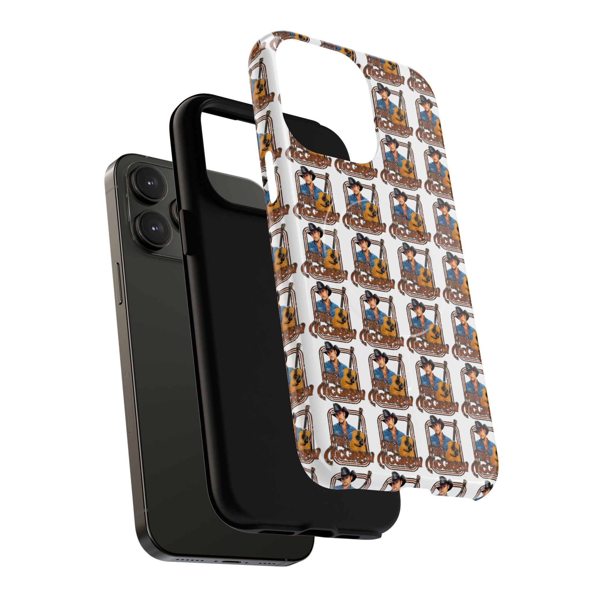 Cowboy Pattern Retro Design  Phone Case