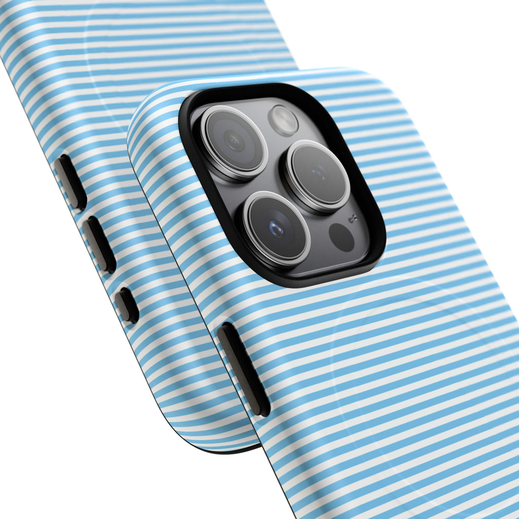 Light Blue Ribbed Phone case